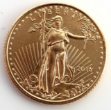 2016 GOLD 1/10 OZT OUNCE AMERICAN EAGLE BU COIN