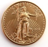 2016 GOLD 1/10 OZT OUNCE AMERICAN EAGLE BU COIN