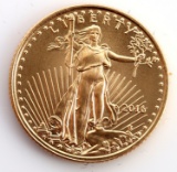 2016 GOLD 1/10 OZT OUNCE AMERICAN EAGLE BU COIN