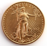 2017 GOLD 1/10 OZT OUNCE AMERICAN EAGLE BU COIN