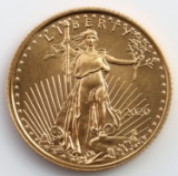 2020 GOLD 1/10 OZT OUNCE AMERICAN EAGLE BU COIN