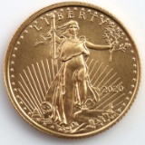 2020 GOLD 1/10 OZT OUNCE AMERICAN EAGLE BU COIN