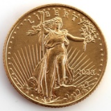 2023 GOLD 1/10 OZT OUNCE AMERICAN EAGLE BU COIN