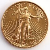 2023 GOLD 1/10 OZT OUNCE AMERICAN EAGLE BU COIN