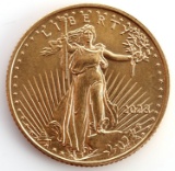2023 GOLD 1/10 OZT OUNCE AMERICAN EAGLE BU COIN
