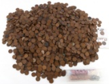 18.5 POUNDS OF UNSEARCHED WHEAT CENT PENNIES