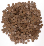 OVER 8 POUNDS OF UNSEARCHED WHEAT CENT PENNIES