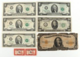 GOLD CERTIFICATE FEDERAL RESERVE BANKNOTE LOT