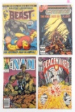 LOT OF 4 VINTAGE CLASSIC COMICS MARVEL DC