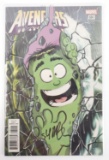 AVENGERS #684 SKOTTIE YOUNG VARIANT COVER SIGNED