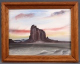 PAINTING BY NAVAJO ARTIST JUAN NAKAI SHIPROCK