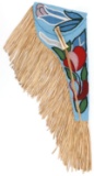 NATIVE AMERICAN NEZ PERCE BEADED HOLSTER