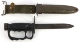 VIETNAM M7 KNUCKLE DUSTER FIGHTING KNIFE M8 SCAB