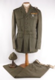 WWII US MARINE CORPS NAMED SERVICE UNIFORM