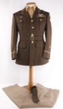 WWII US ARMY AIR FORCES NAMED SERVICE UNIFORM