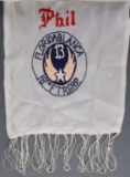 WWII US 13TH AIR FORCE 18TH FG EMBROIDERED SCARF