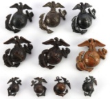 LOT 10 USMC EARLY EGA LATITUDE EAGLE GLOBE ANCHORS
