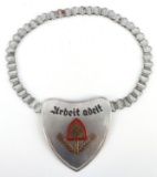 WWII GERMAN REICH RAD STANDARD BEARER GORGET