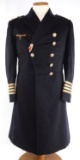 WWII GERMAN KRIEGSMARINE CAPTAIN COAT