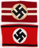 WWII GERMAN THIRD REICH ARMBANDS
