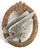 WWII GERMAN REICH ARMY PARATROOPER BADGE JUNCKER