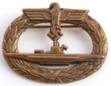 WWII GERMAN KRIEGSMARINE U BOAT BADGE