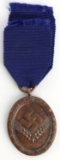 WWII GERMAN LONG SERVICE MEDAL FOR WOMEN