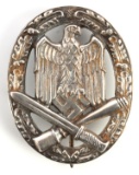 WWII GERMAN GENERAL ASSAULT BADGE