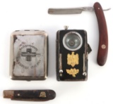 LOT OF 4 WWII GERMAN THIRD REICH PERSONAL EFFECTS