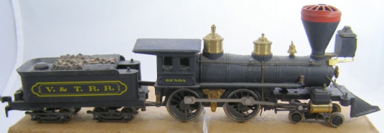 Pocher Rivarossi 4-4-0 Genoa Wood Steam Locomotive