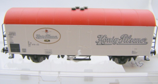 Fleischmann 5321 Konig Pilsener Beer Car 26/7 in plastic case