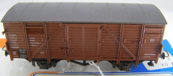 ROCO 46001 Closed Goods Car in box