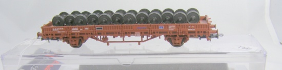 Electrotren 1425 Flatwagon with wheel cargo in case