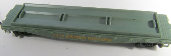 Mantua 2475 Green Flat Car
