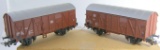 Liliput Covered goods wagons (2)