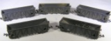 5 painted or unmarked open hopper cars MRC Austria