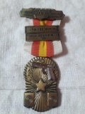 Award ribbon pin