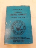 Aviation survival cards
