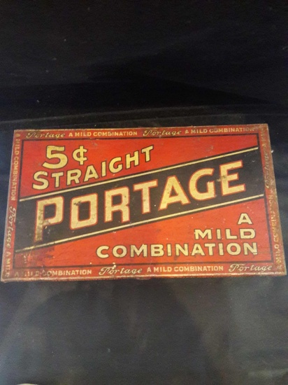 Vintage cigar tin