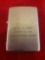 Zippo lighter...advertising
