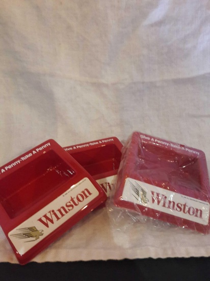 Winston cigarettes penny holders..nos