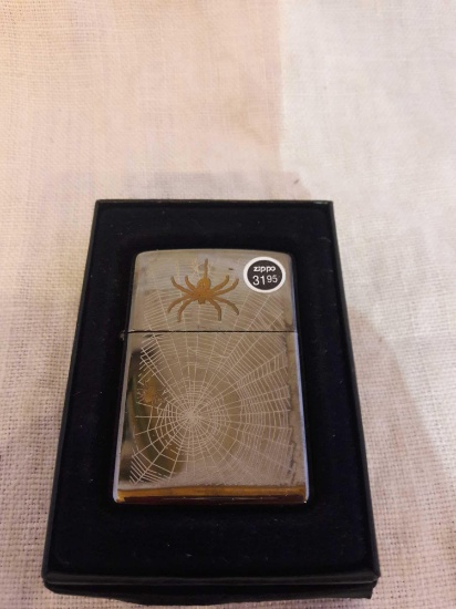 New Zippo lighter..spiderweb