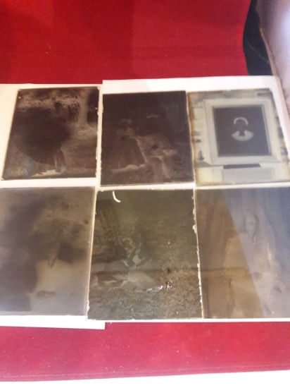Antique Glass Photo Dry Plate Picture Negative Slides