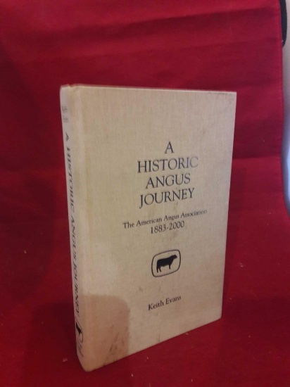 2001 signed Hardback book..A Historic Angus Journey