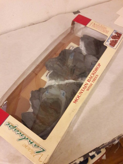 Lemax landscape modeling mountain with trees