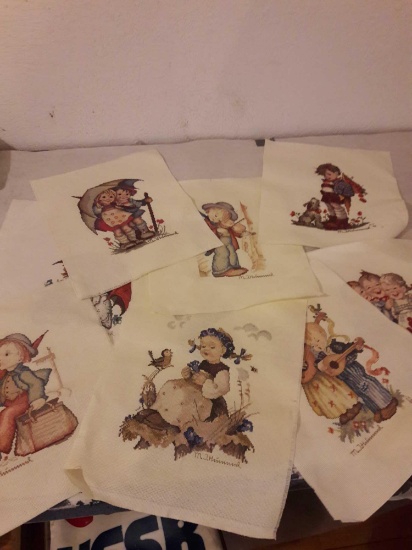 Lot of Hummel cross stitch pieces