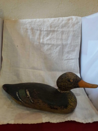 Vintage wood decoy