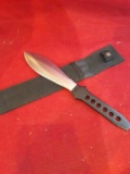 6in fixed blade made in china throwing knife