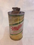 Miller High Life beer can table top lighter