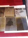 Antique Glass Photo Dry Plate Picture Negative Slides